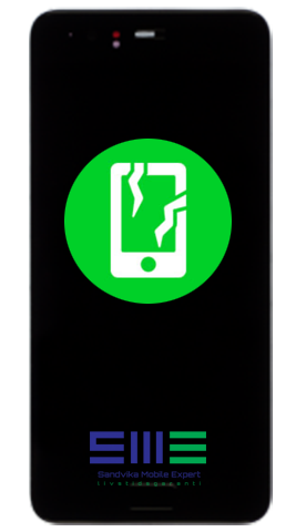 Huawei P 10 with frame<br>
 screen replacement
