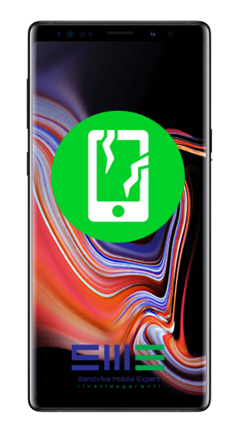 Samsung Galaxy Note 9<br>
 screen replacement
